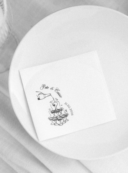 Custom Cocktail Napkins