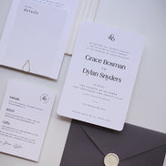 Classic Love Invitation + Envelope