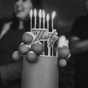 Double Layer 3D Cake Topper