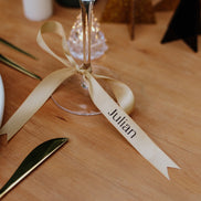 Printed Ribbon Name Tags