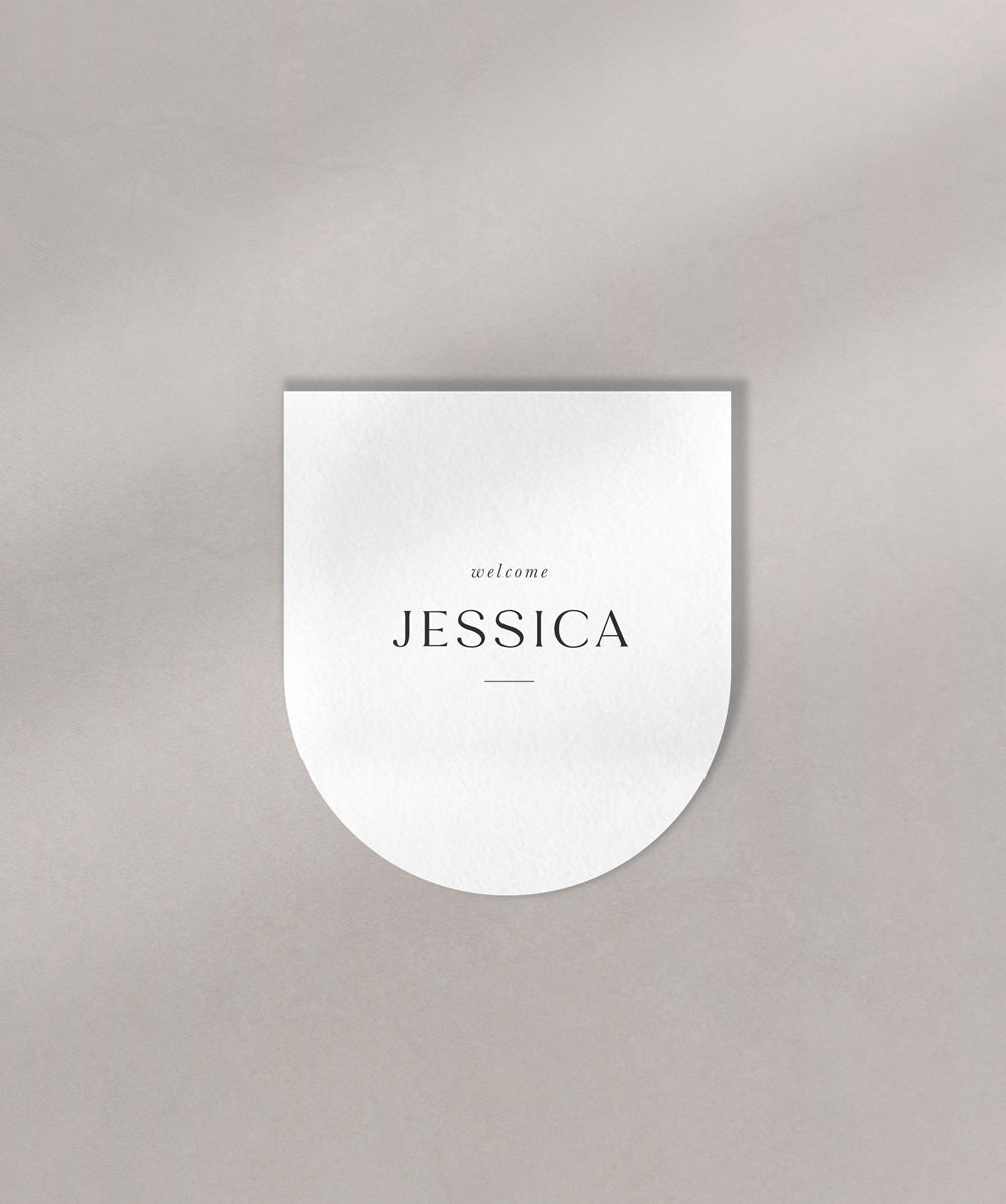Classic Love Name Card