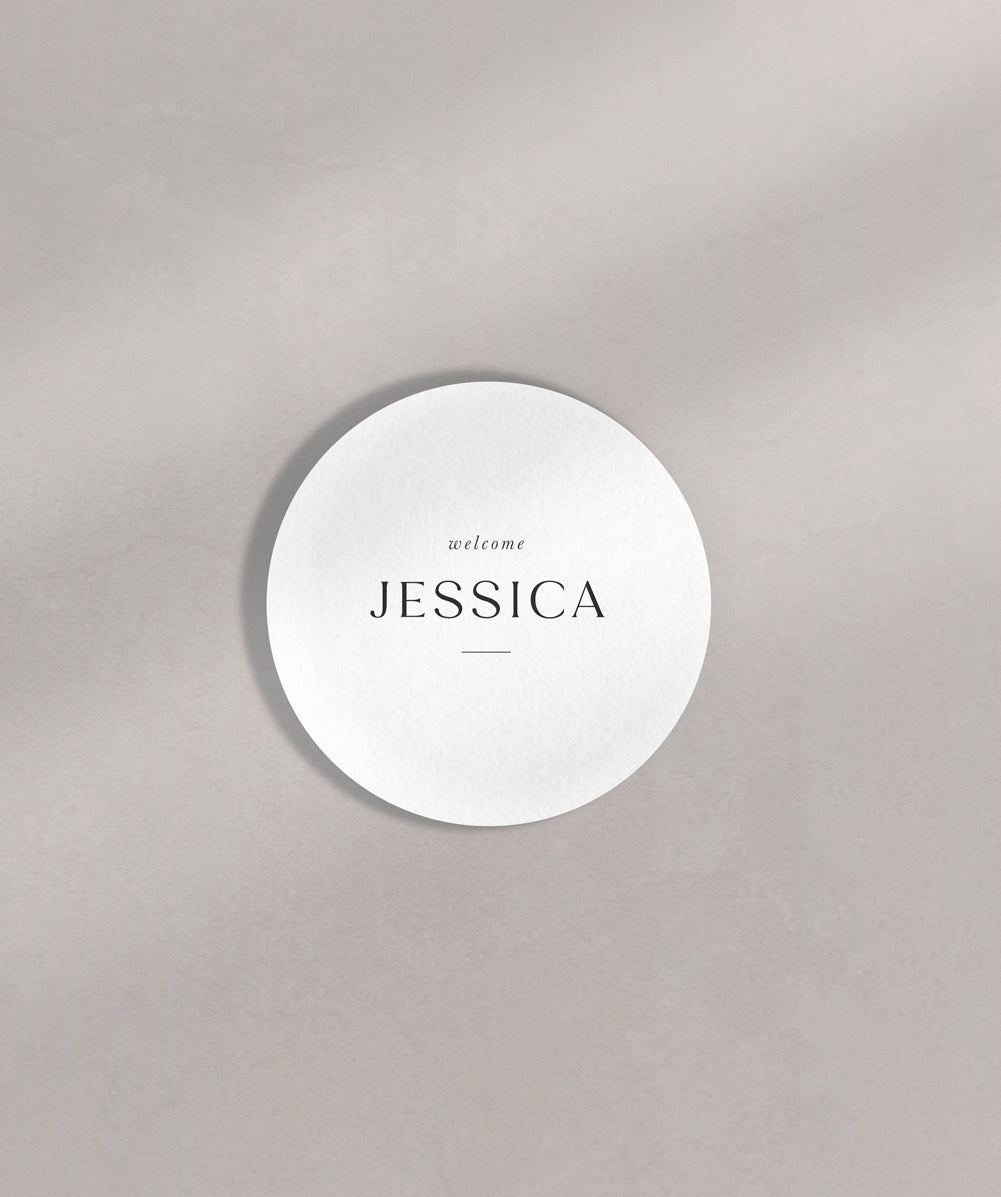 Classic Love Name Card
