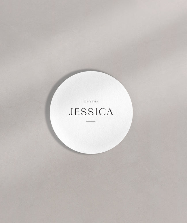 Classic Love Name Card