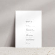 Classic Love Menu