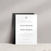 Classic Love Invitation + Envelope