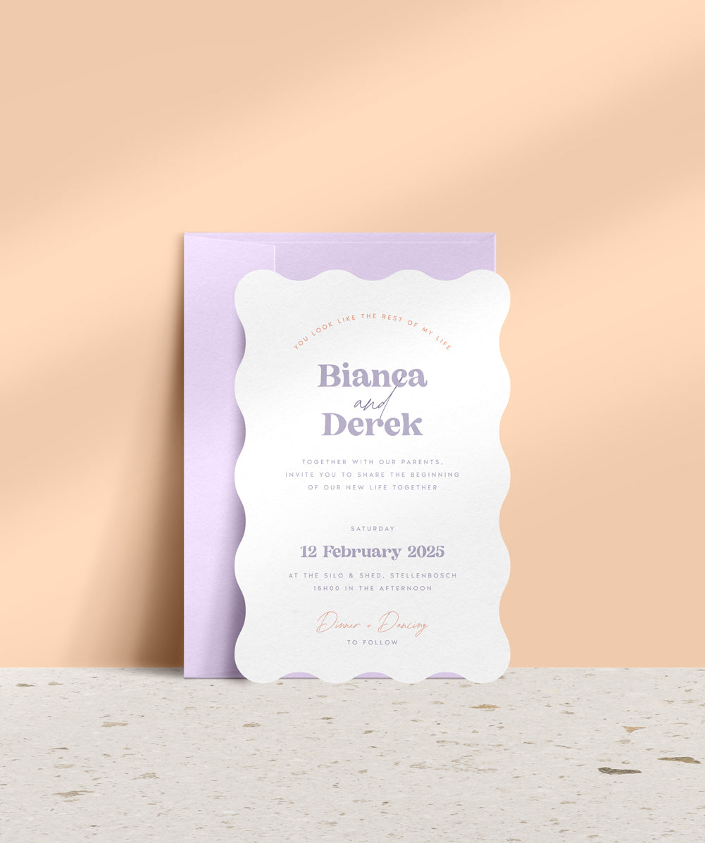 Crazy in Love Invitation + Envelope