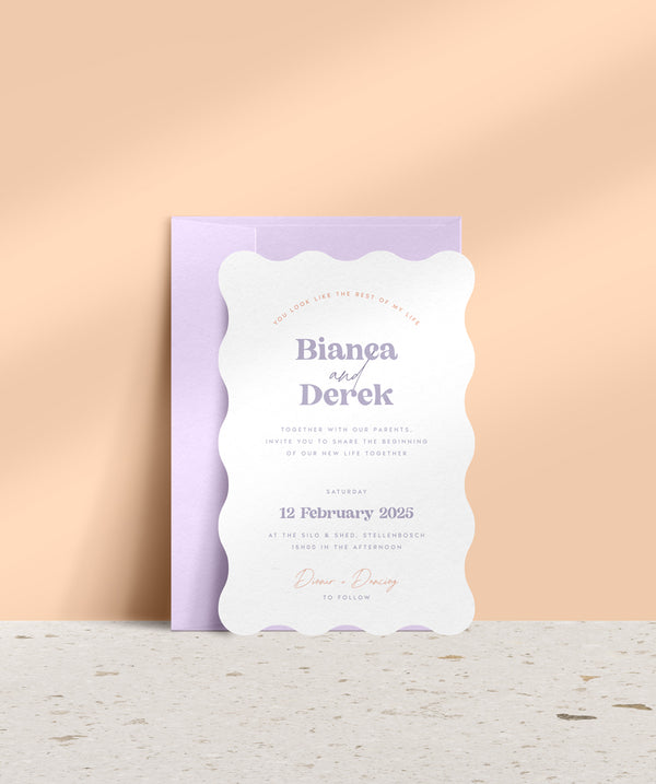 Crazy in Love Invitation + Envelope