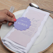Crazy in Love Acrylic Coaster Name Card
