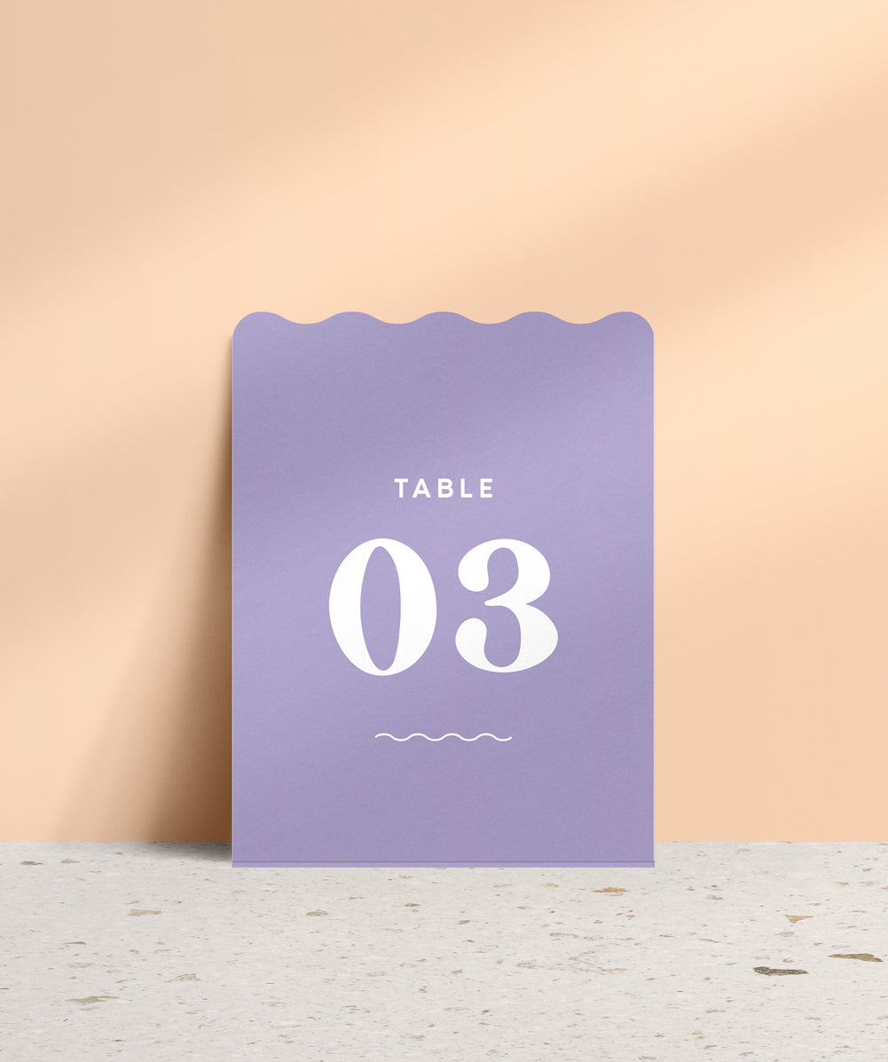 Crazy in Love Table Number