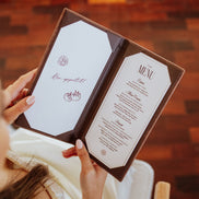 Luxury Leather Booklet