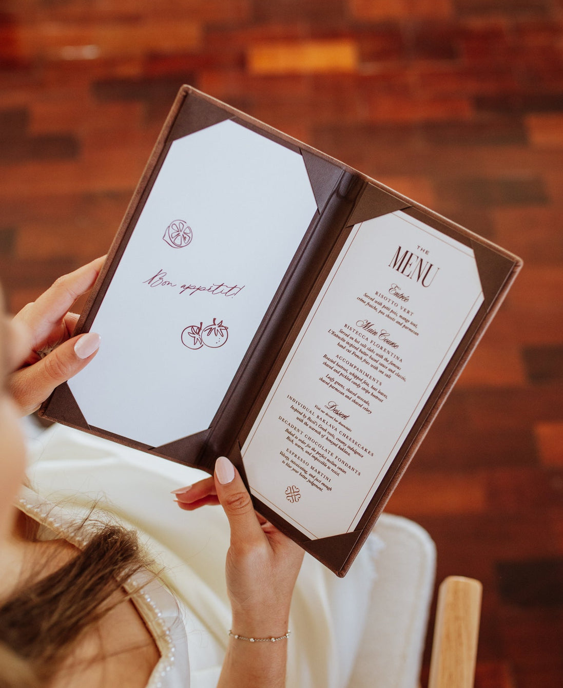 Luxury Leather Booklet