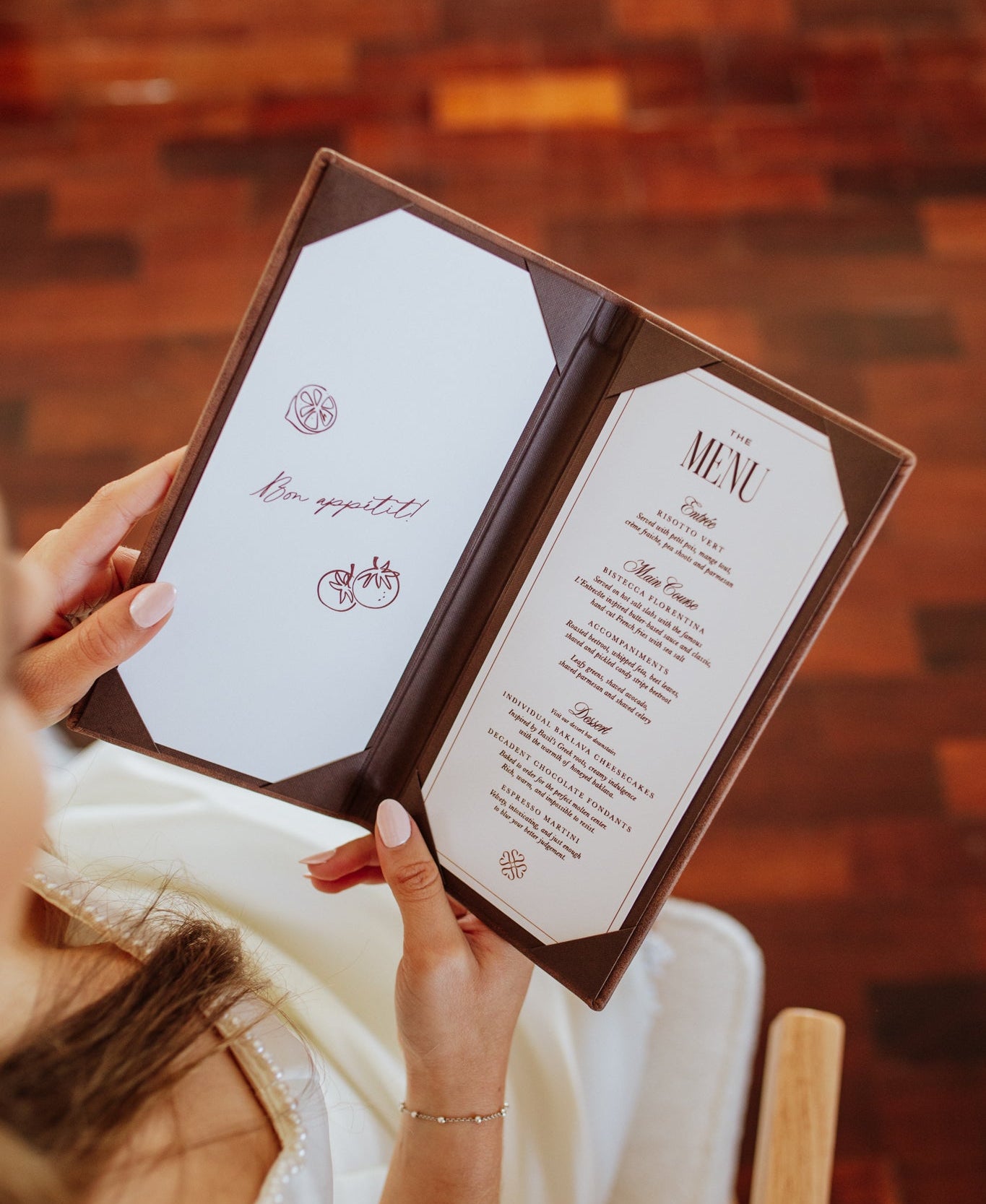 Luxury Leather Booklet
