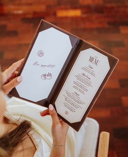Luxury Leather Booklet