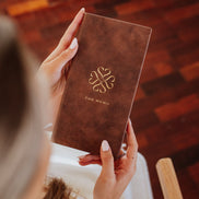 Luxury Leather Booklet