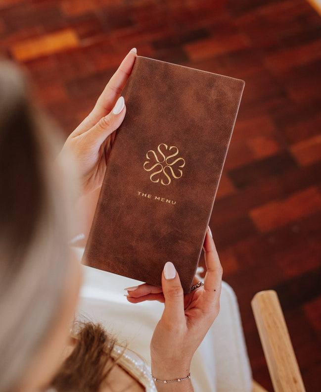 Luxury Leather Booklet