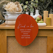 Organic Love Bar Signage
