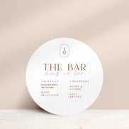 Organic Love Bar Signage