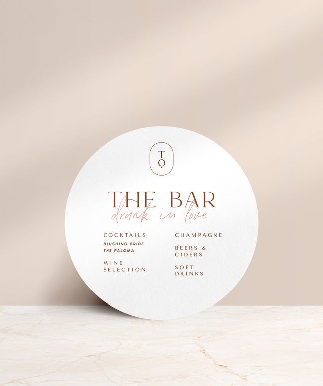Organic Love Bar Signage