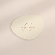 Organic Love Name Card