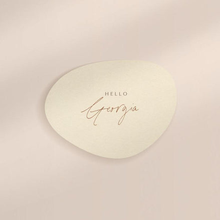 Organic Love Name Card