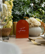 Organic Love Table Number