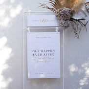 Organic Love Welcome Signage