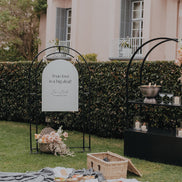 Classic Love Welcome Signage