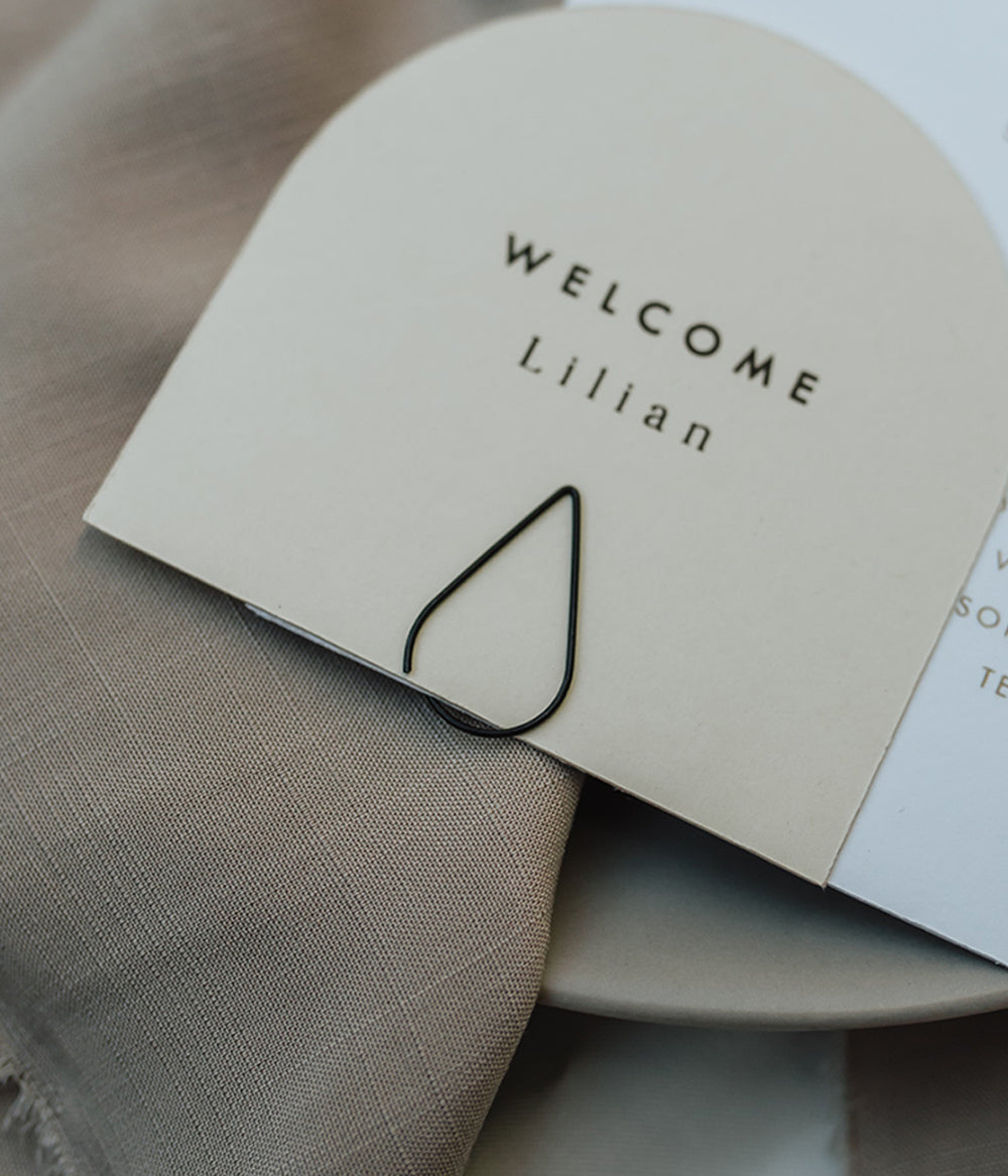 Teardrop Paper Clips (Set of 20) Love Wildly Design Co.