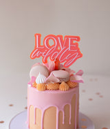 Double Layered Cake Topper