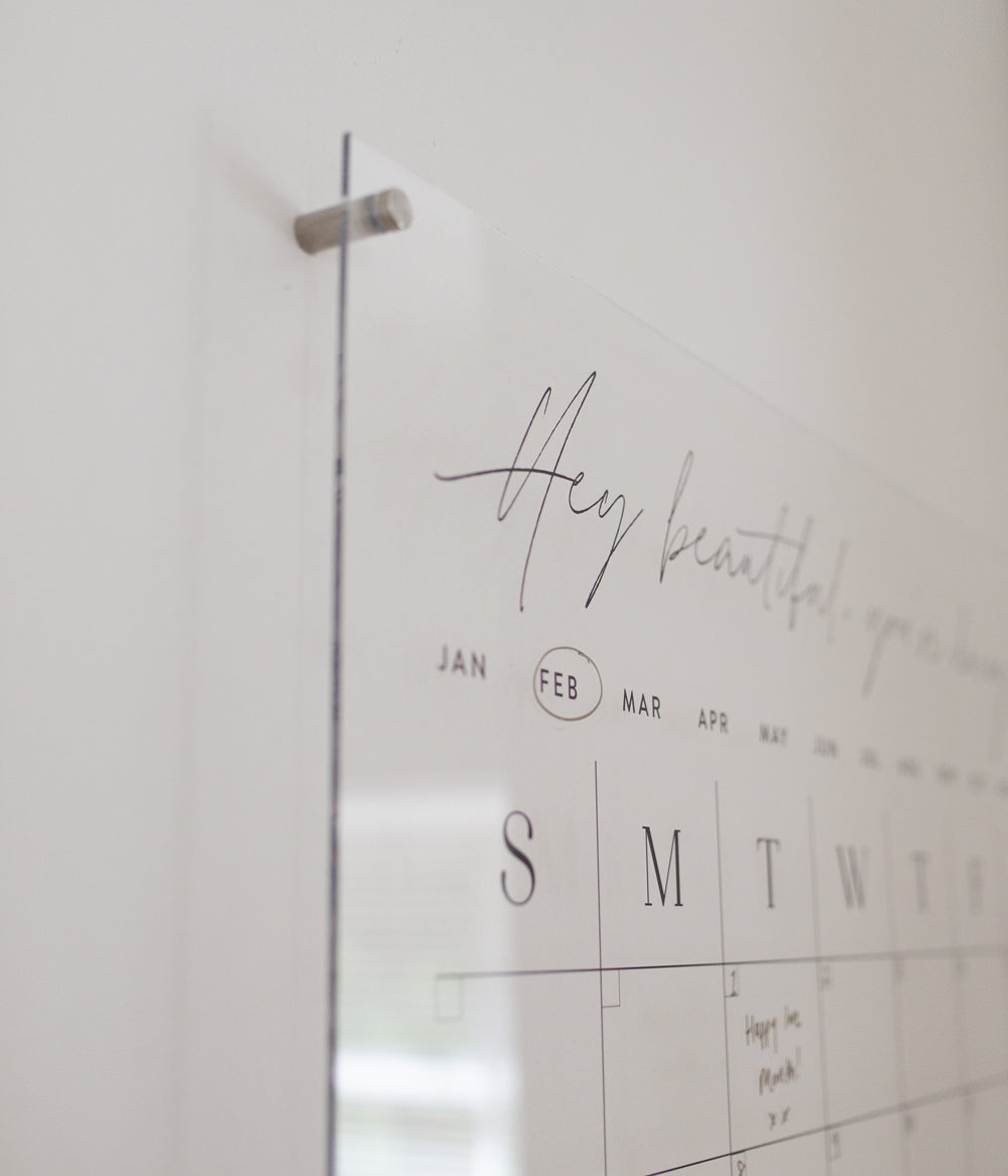 Any Year Wall Calendar