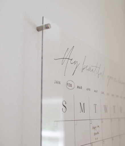 Any Year Wall Calendar