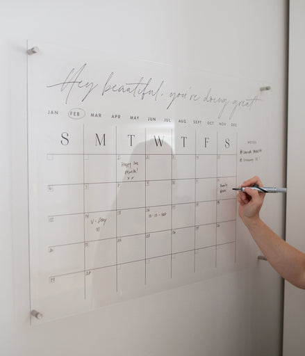 Any Year Wall Calendar